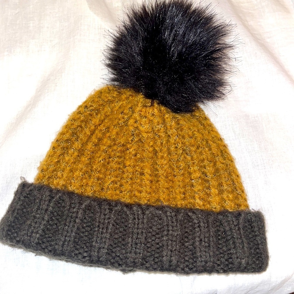 IRuyi beanie rust & brown/ one size